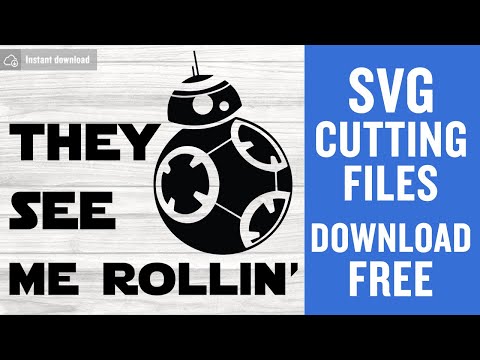 They See Me Rollin Svg Free Cut Files for Scan n Cut Free Download