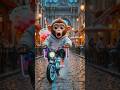 Monkey Europe Delivery Disaster 😂🛵 #monkey #viral #funny #cartoon #animation #trending #usa #uk