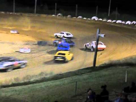 Mini Stock Race at Beebe Speedway 6-1-12 part 2