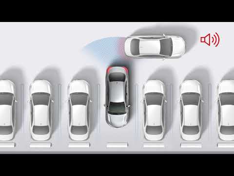 Rear cross traffic alert with automatic braking (RCTAB)