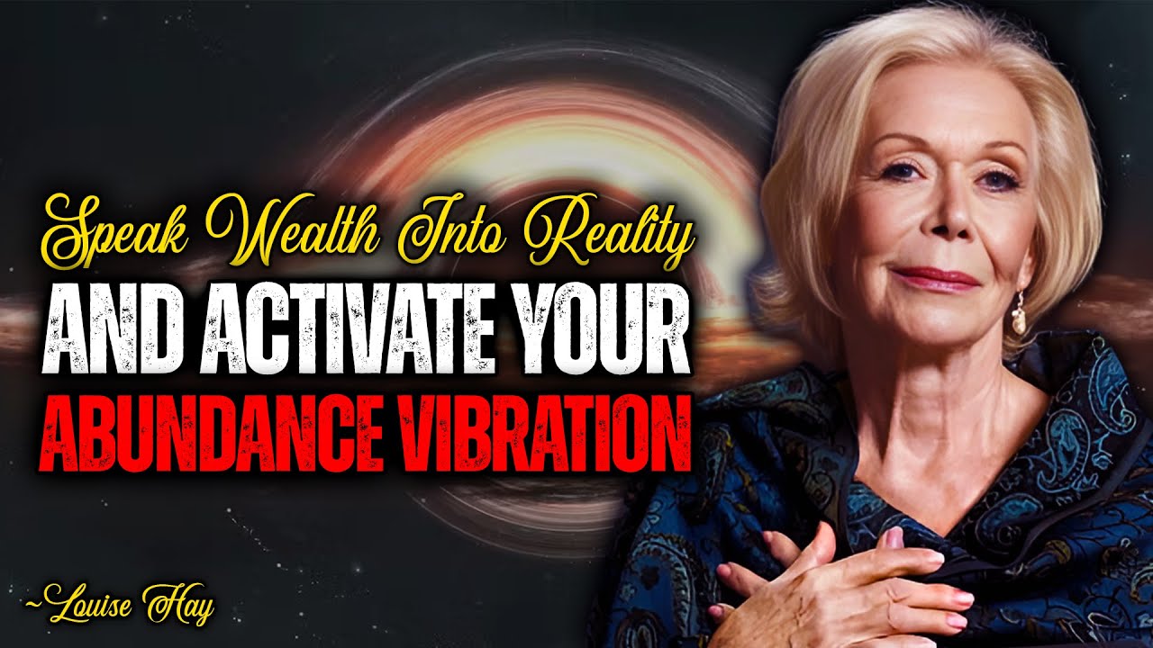 Louise Hay - Speak These Words to Create Rapid Abundance - YouTube