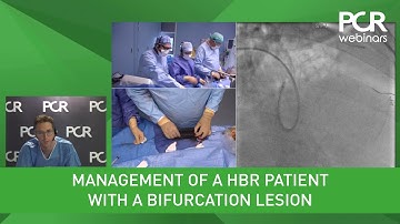 Management of a High Bleeding Risk (HBR) patient with a bifurcation lesion - Webinar In The Lab