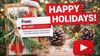 Holiday Greetings from NC State CCEE