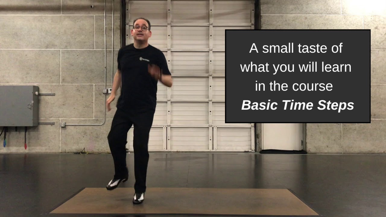 Learn to tap dance online | Basic Time Steps - YouTube