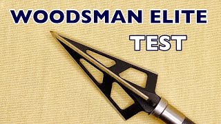 WOODSMAN ELITE 125 gr Broadhead Test