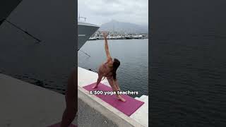 #yoga #puertobanùs #internationalyogafestival