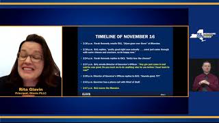 Famous Attorney Rita Glavin Holds Media Availability Wealth