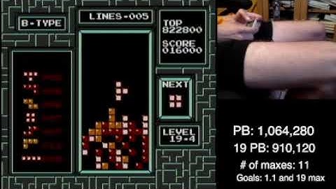 [Nes Tetris] - Das 19-4 B-Type Clear