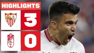 SEVILLA FC 3 - 0 GRANADA CF | RESUMEN LALIGA EA SPORTS