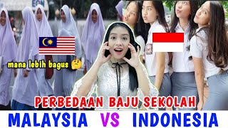 PERBEDAAN BAJU SEKOLAH MALAYSIA DAN INDONESIA, INI BEDANYA 😯