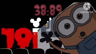 Minions Watching Disney junior anti piracy screen