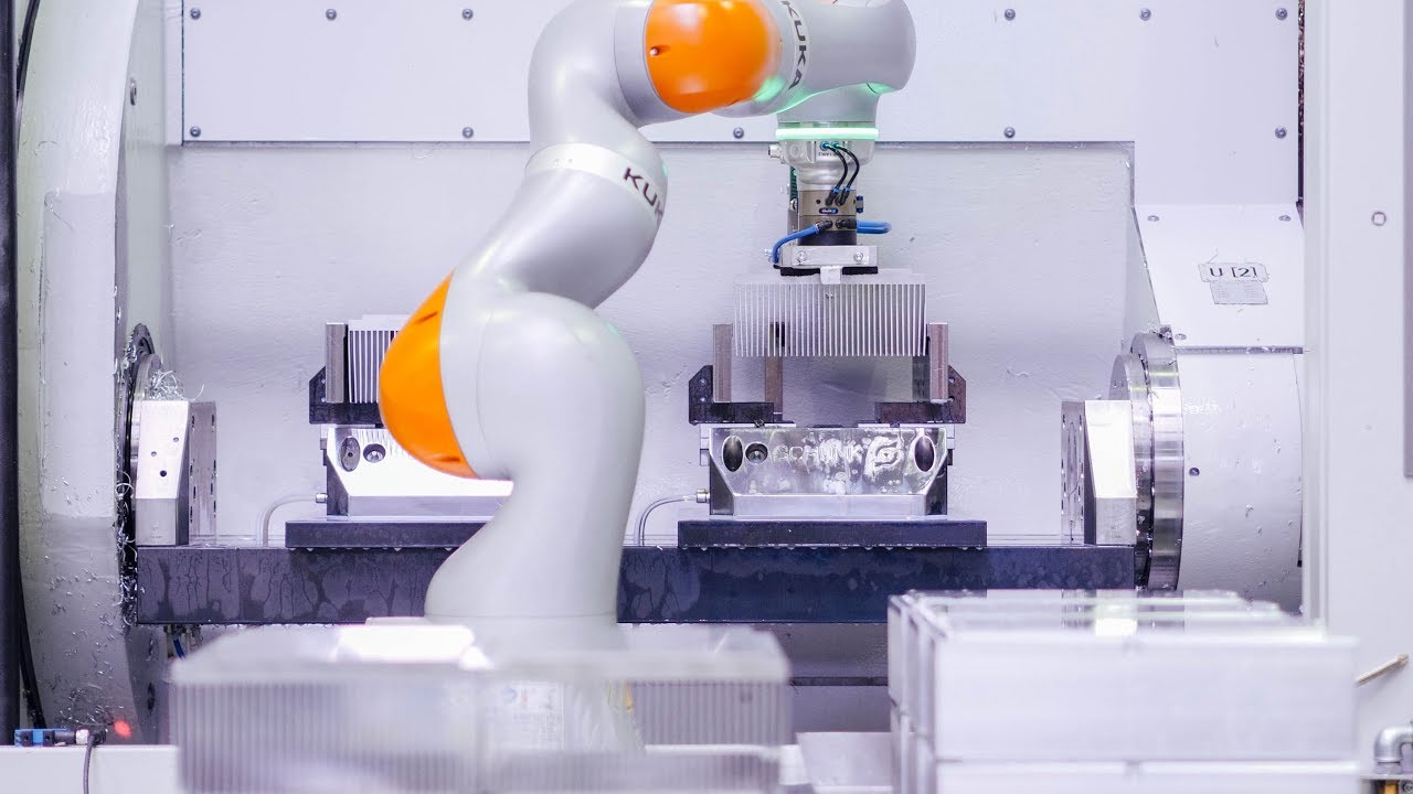 HYDRO EXTRUSION KUKA Robot YouTube