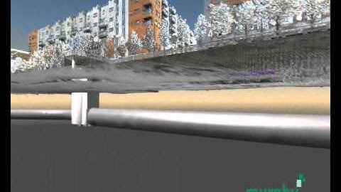 Underground Utility Surveys - 3D Pipe Model by Murphy Surveys