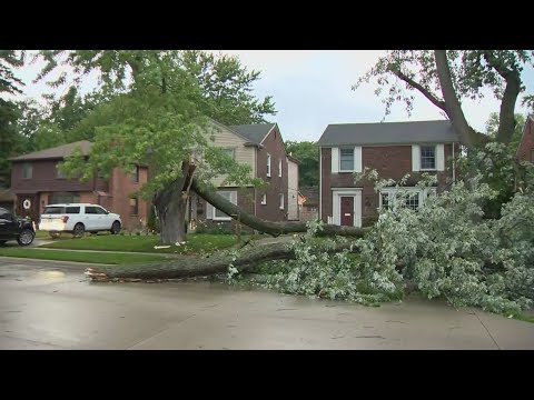 Thousands without power in Michigan after strong storm barrels through ...