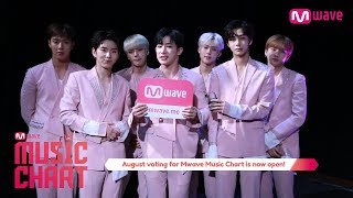 [Mwave Music Chart : August] Messages from Artists (ENG SUB)