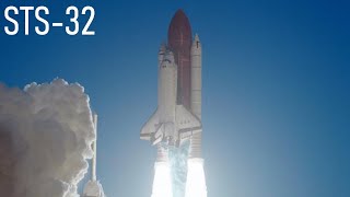 STS-32 | Space Shuttle Columbia Launches from Complex 39A