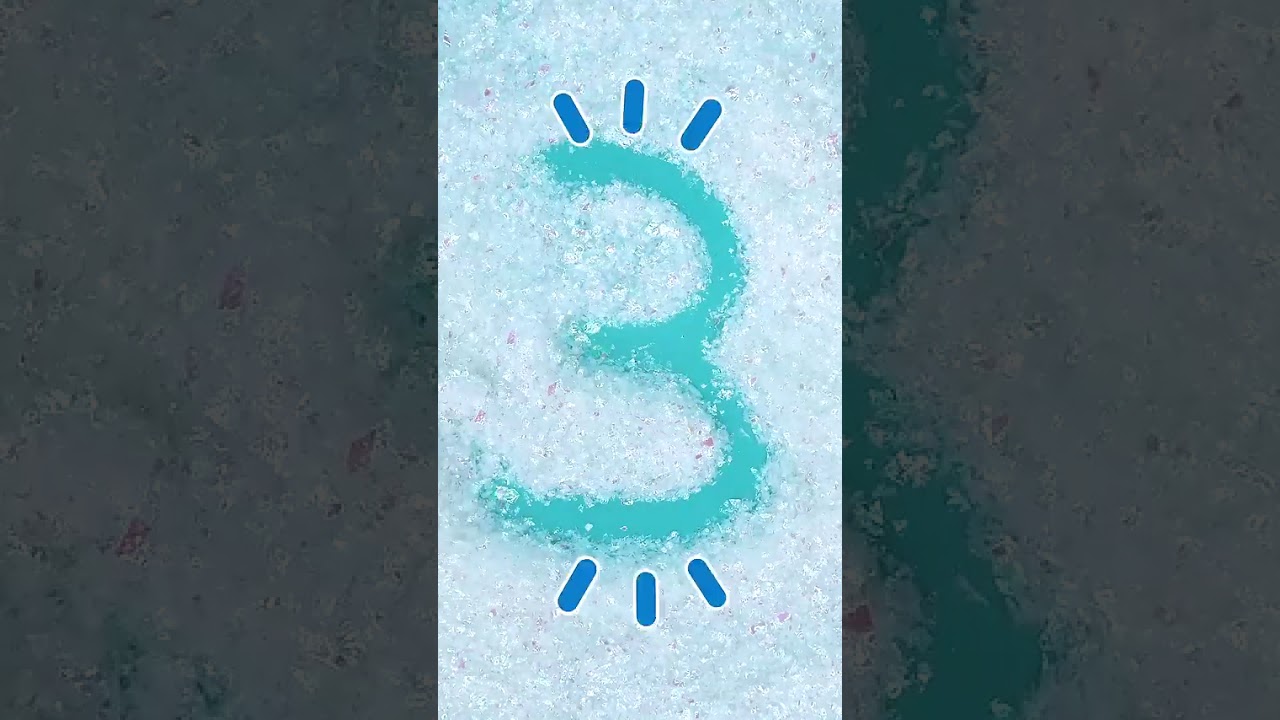 number practice in the snow christmas counting 1080.❄️