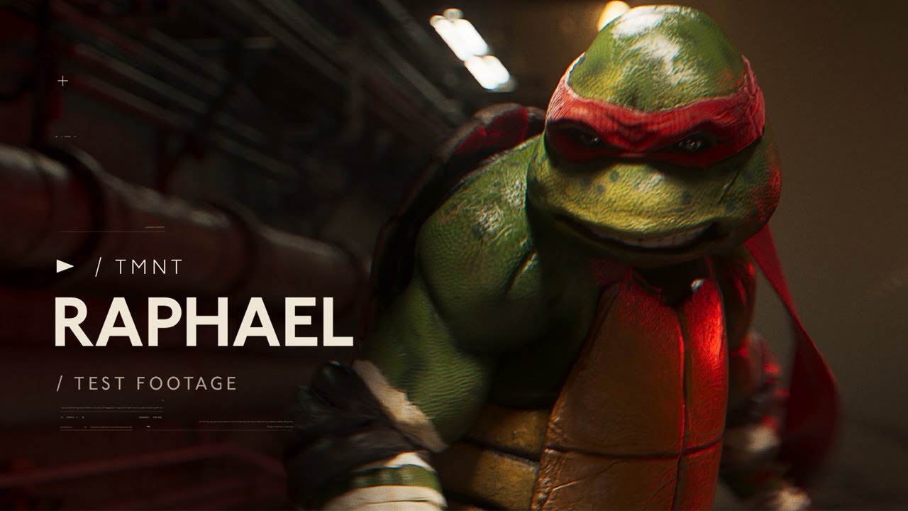 TMNT : RAPHAEL : TEST FOOTAGE
