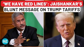 Jaishankar Draws ‘Red Lines’ On Trump Tariffs, Gives This Message On Russian Oil: ‘Don’t Buy It If…’