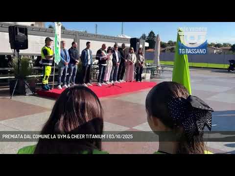 PREMIATA DAL COMUNE LA 'GYM & CHEER TITANIUM' | 03/10/2025