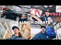 【VLOG】タホ納車の日、昼ごはんでモメる男2人😂