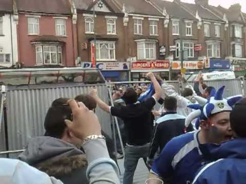 With the Cardiff lads on away to the FA Cup semifinal against Barnsley(1-0) on the New Wembley. For more great football videos visit www.partofthegame.tv