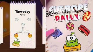 Cut the Rope Daily May 7 2026 Walkthrough 10 Stars screenshot 5