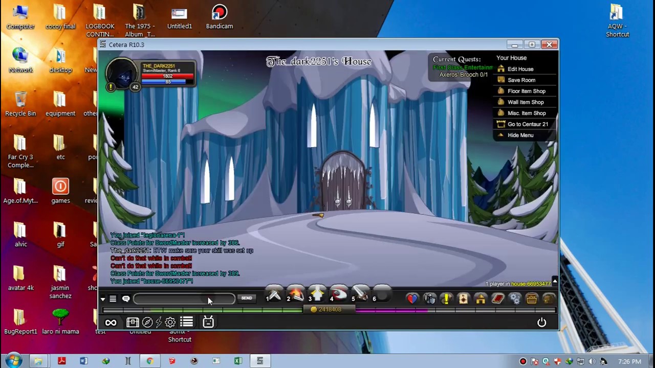 AQW LegionArena Legion Token Bot (Cetera)