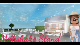 MINI MILKSHAKE STAND-  Bloxburg- anixiia playz