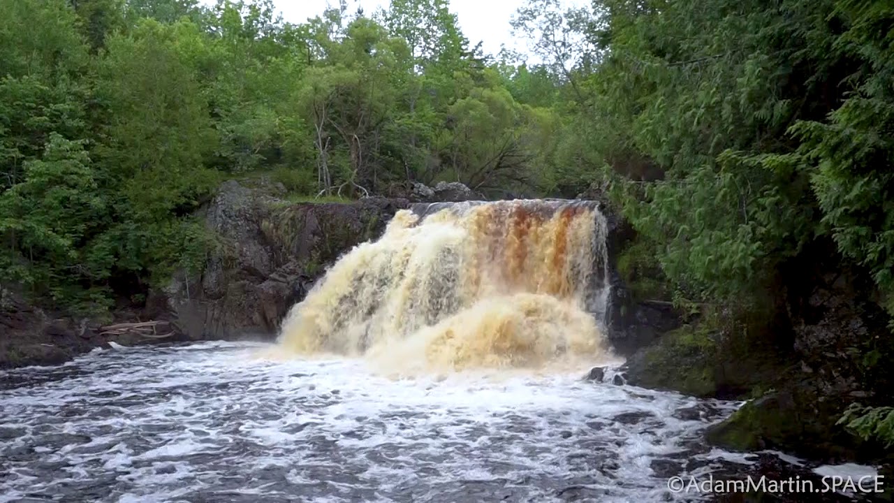 Interstate Falls in Hurley, Wisconsin YouTube