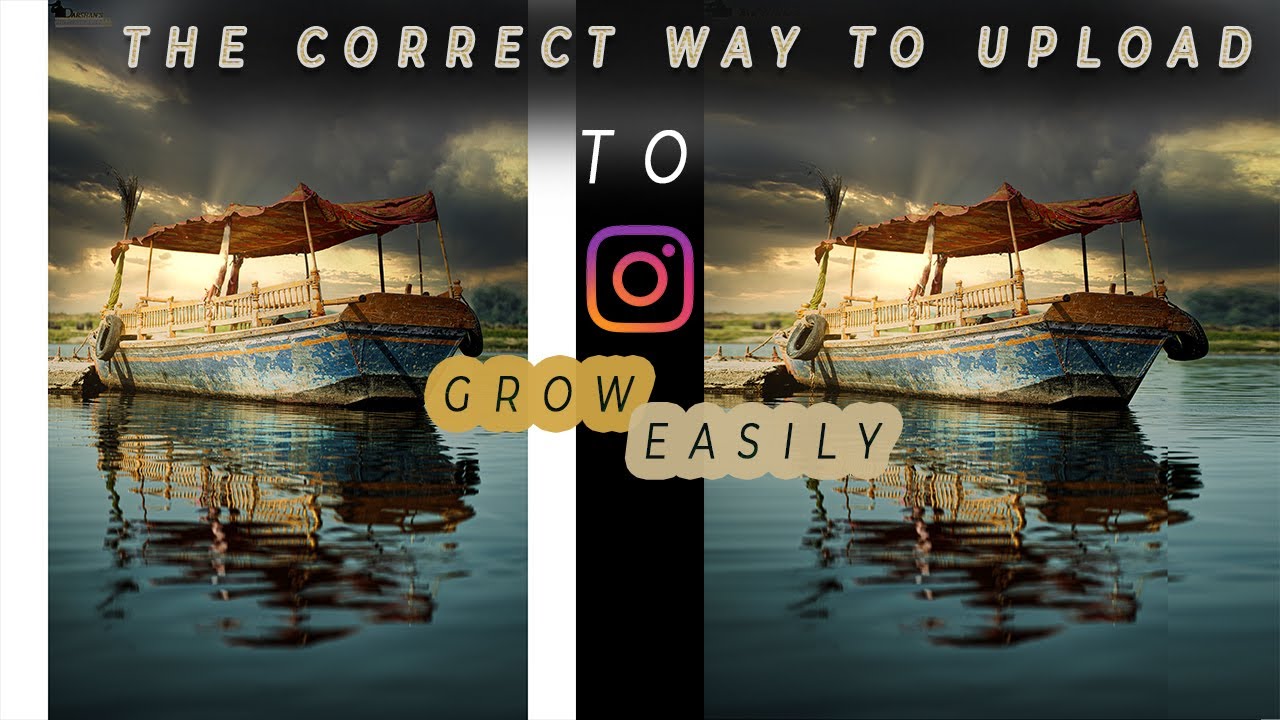 How To Upload Full Photo On Instagram Without Cropping 2021l Easy And