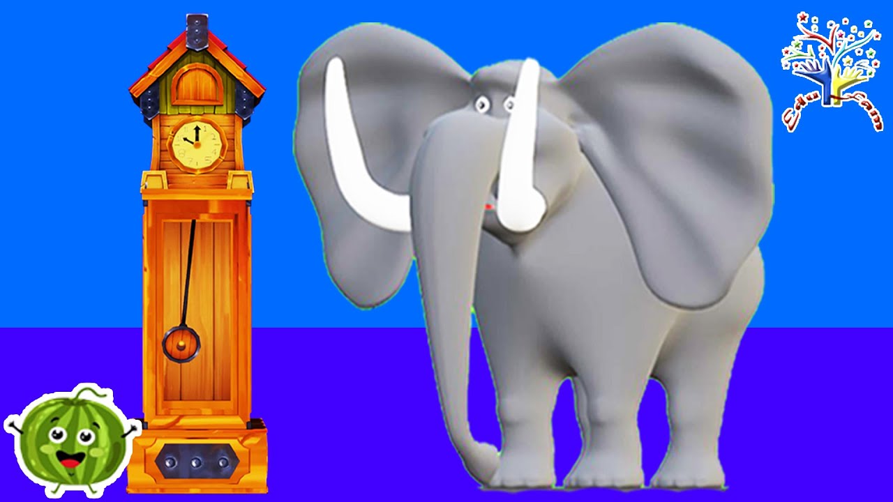 Hickory Dickory Dock AI16AI13 || Super simple kids song || Kids