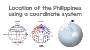 Location of the Philippines using a Coordinate System | Animation