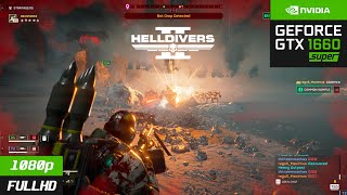 : Helldivers 2: Penta | GTX 1660 SUPER 6GB | 1080p |  