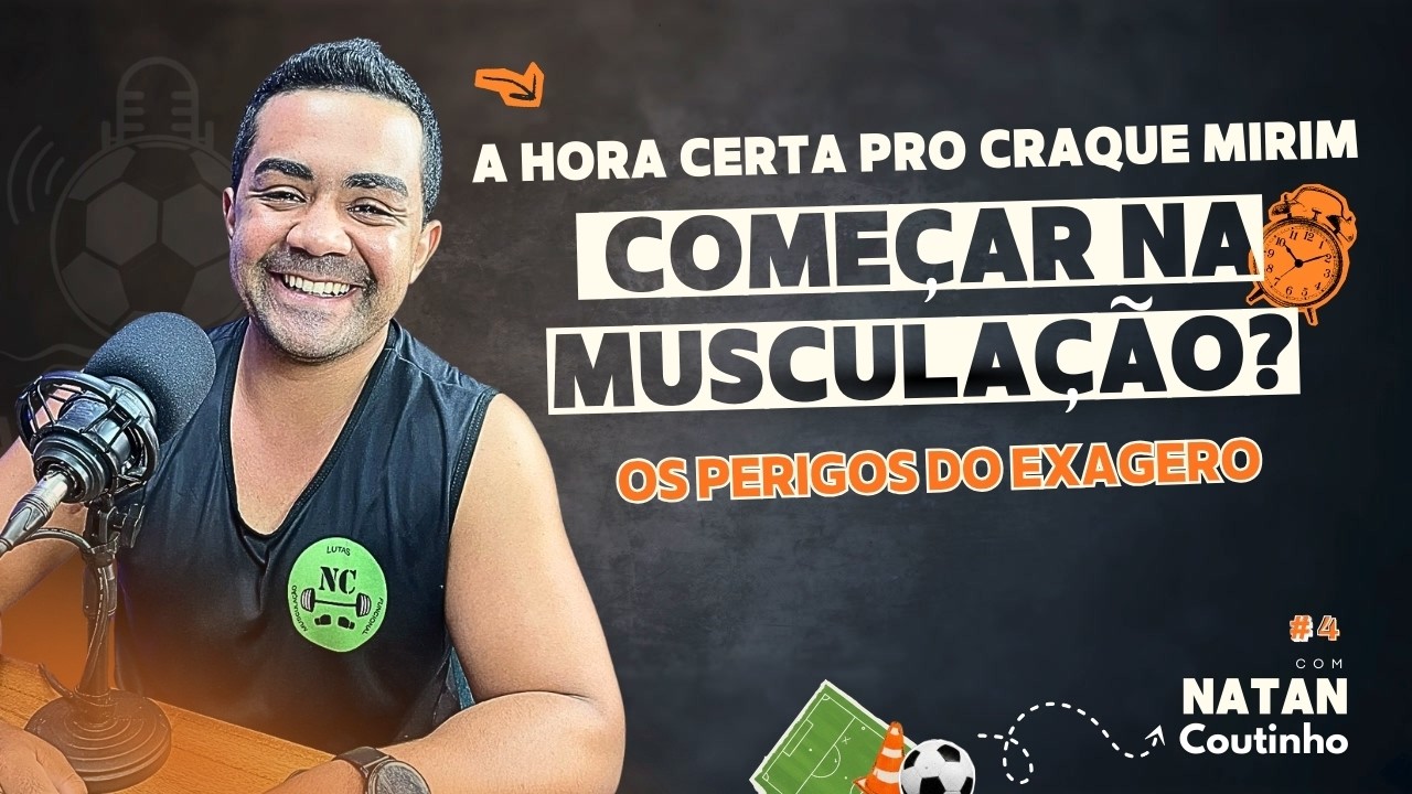 TREINO FÍSICO NA BASE: o que pode destruir (ou salvar) o futuro do seu filho no futebol.