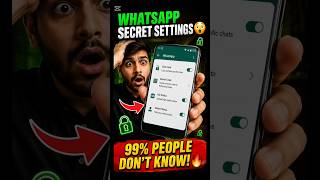 WhatsApp 5 Secret Settings 2026 🔥 | Hidden WhatsApp Tricks You Must Try!#WhatsApp #WhatsAppTricks