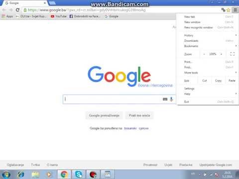 Video: Kako Vratiti Google Chrome