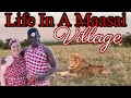 Life in a maasai village ditl  vlog  kenyan tribe  african culture  sylvia and koree bichanga