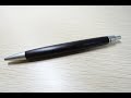 シンプルで洗練されたペン Lamy2000 ブラックウッド(L203) の開封レビュー！ジェットストリームとの互換性も検証！