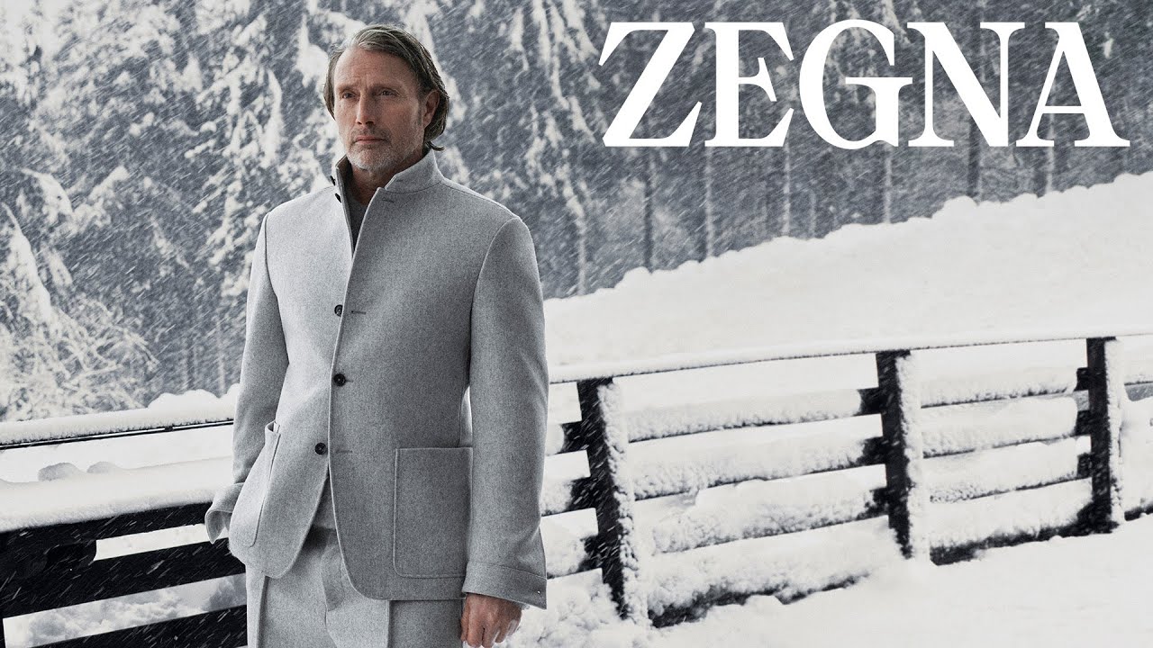 WINTER IN OASI ZEGNA WITH MADS MIKKELSEN