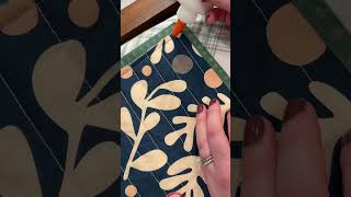 One way to make binding your quilt a little easier, try glue basting your binding in place