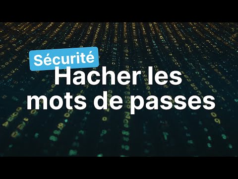 Sécuriser ses applications web : Hacher les mots de passes