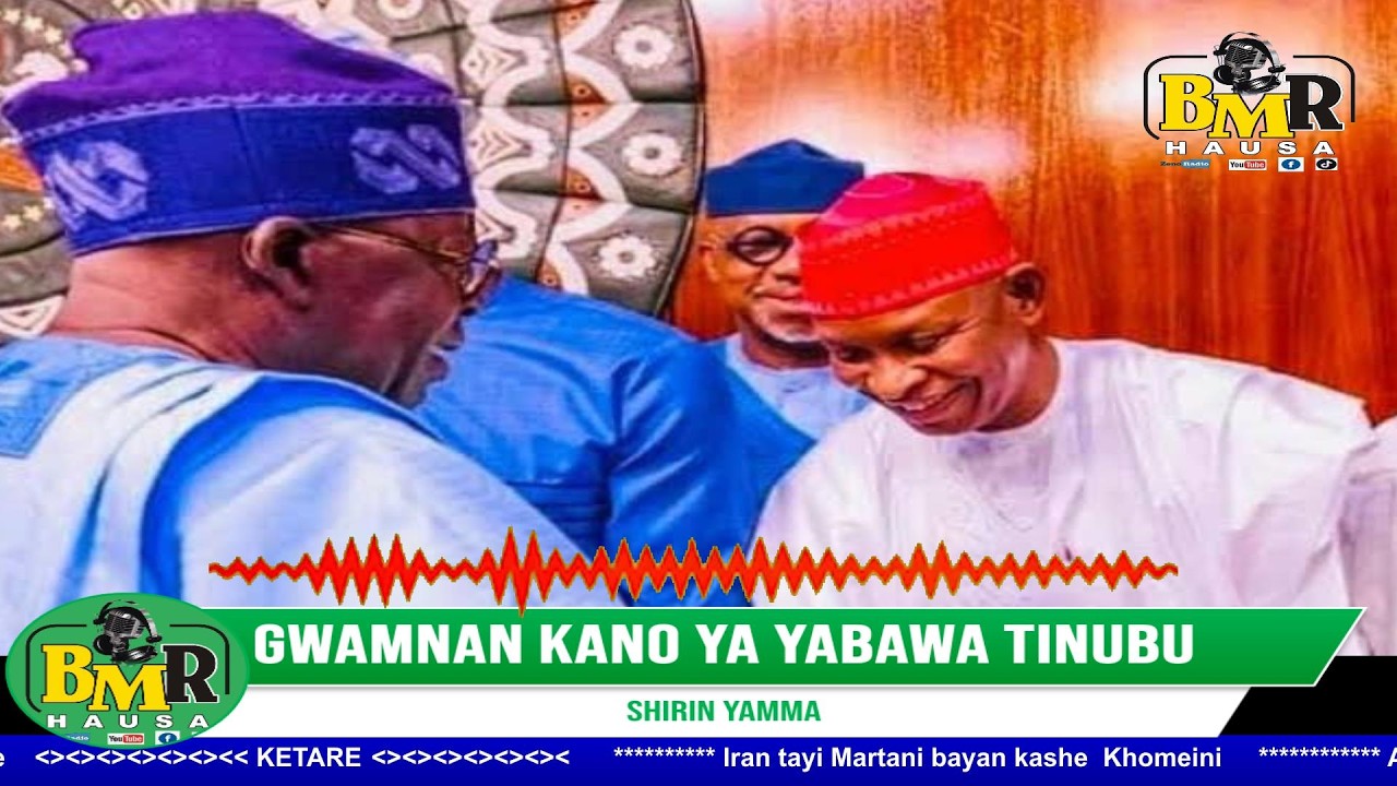 Gwamnan Kano ya yabawa Tinubu