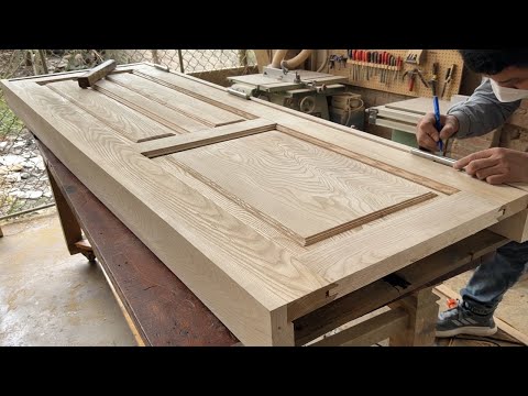 Why Engineers Are Shocked by This 30-Year-Old Carpenters Door Build.The Art of Making Interior Doors