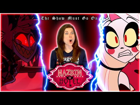 AMAZING FINALE!!  HAZBIN HOTEL 1x8 "The Show Must Go On" | FIRST TIME WATCHING