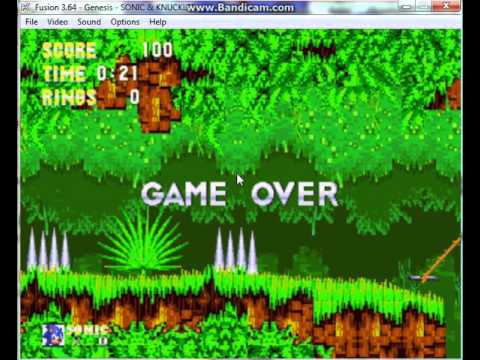 Sonic 3 Game Over