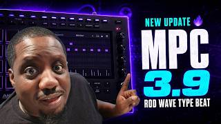 Making a Hard Melodic Rap Rod Wave Type Beat | Akai MPC Live 3 9 Update Cookup