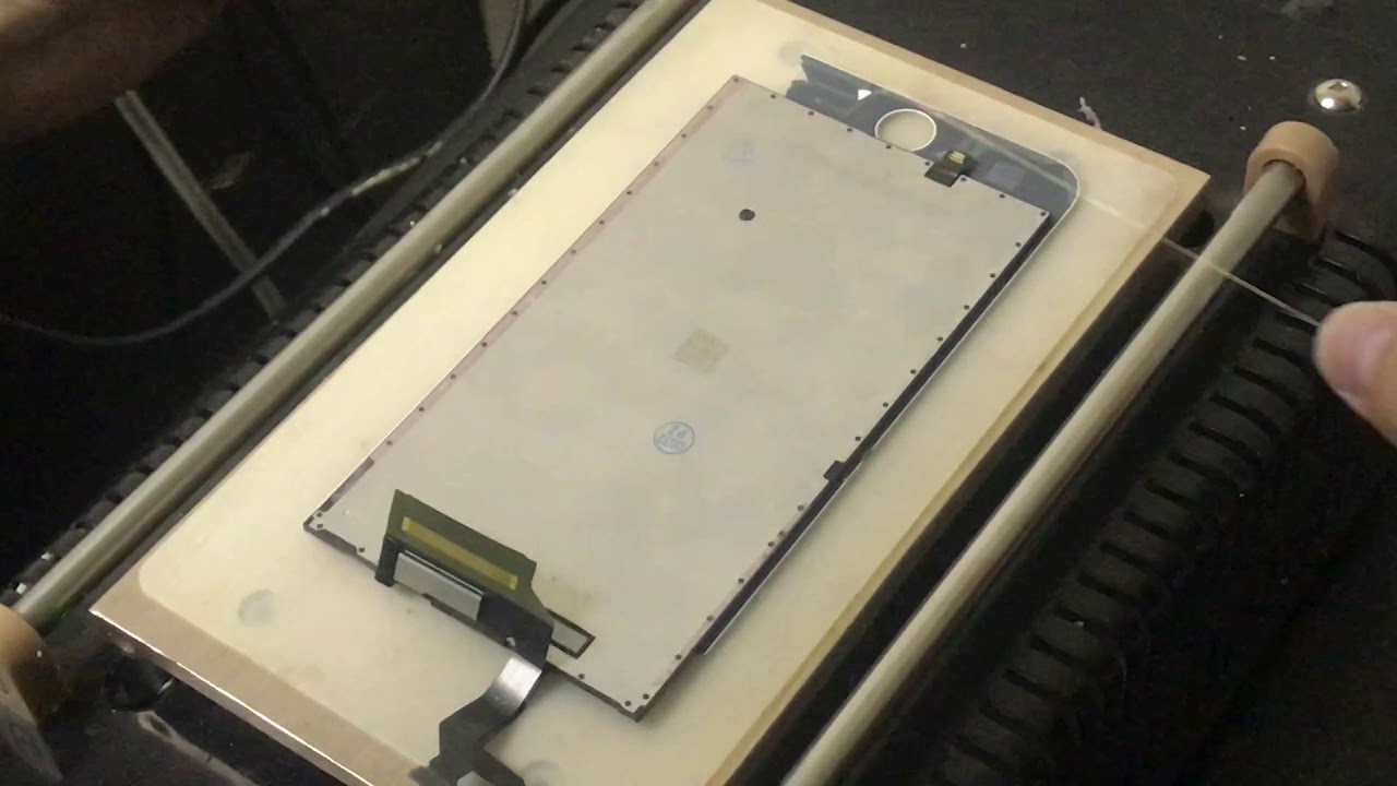 iphone 6s plus замена стекла - YouTube