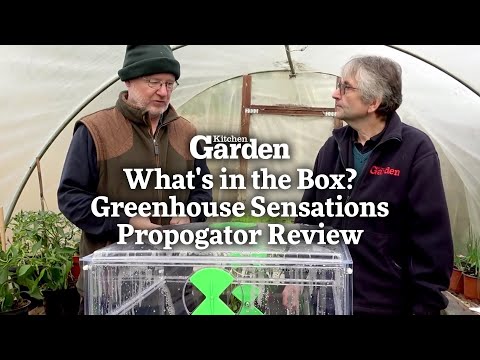 What's in the box? Greenhouse Sensations Propagator Review | Kitchen Garden  Magazine | - YouTube