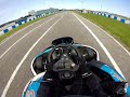 3 consistent fast laps around grampian kart club, boyndie in the rental go karts